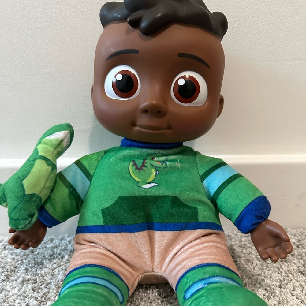 ✨ CoComelon Cody Plush Doll – Musical Talking Toy!